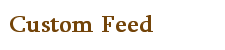 Custom Feed Logo